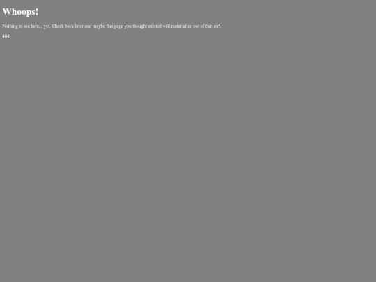 not_found screenshot