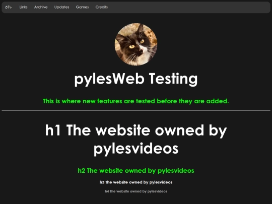 test screenshot