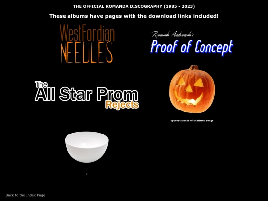 discography screenshot