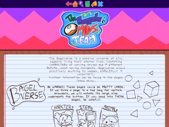 discover/universes/bagelverse screenshot