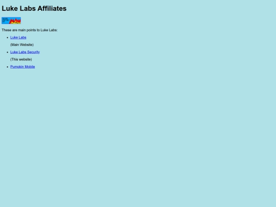Affiliates screenshot