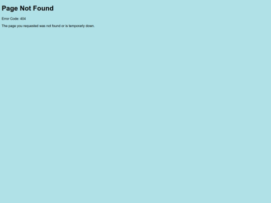 not_found screenshot