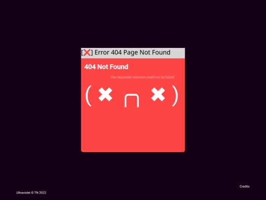 404 screenshot