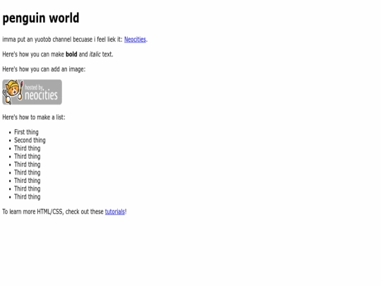index screenshot