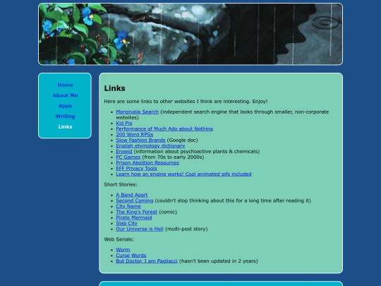 links screenshot