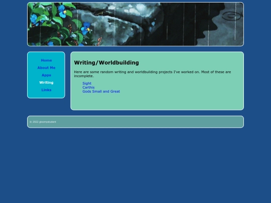 writing screenshot