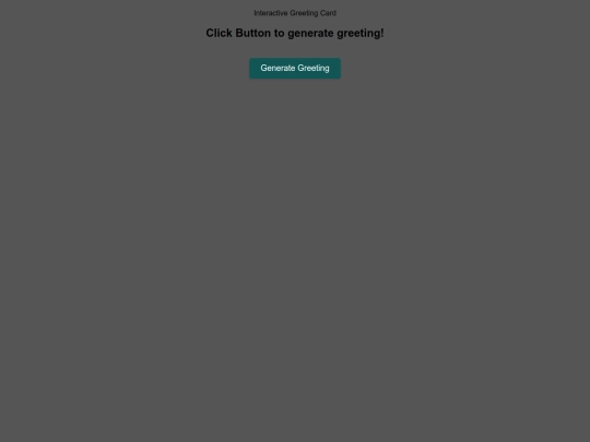Java Script/greetingCardFuntion screenshot