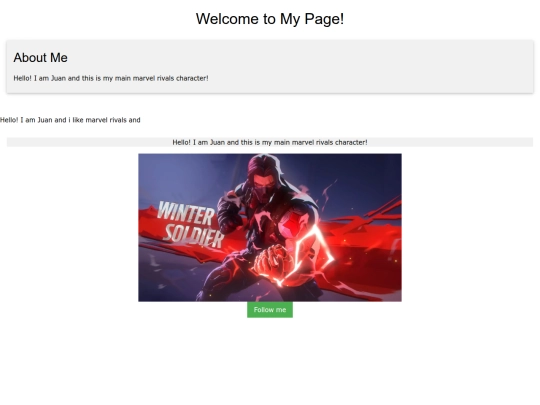Projects/W3Project1 screenshot