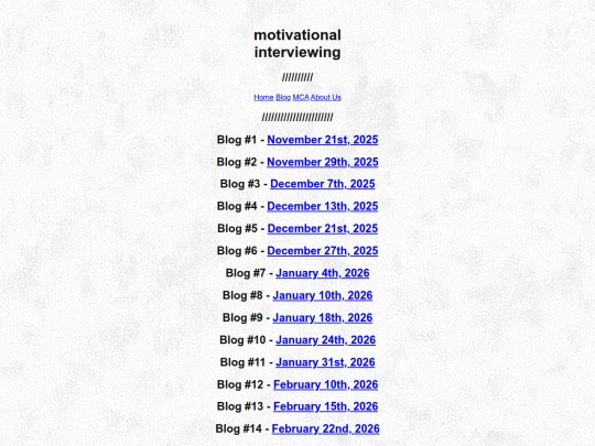 blog screenshot