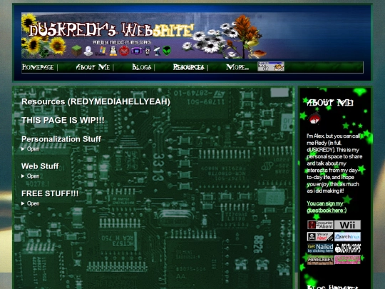resources screenshot