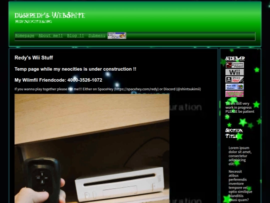 wii screenshot