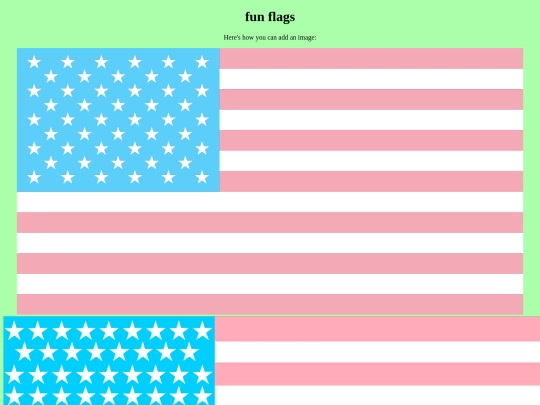 flags screenshot