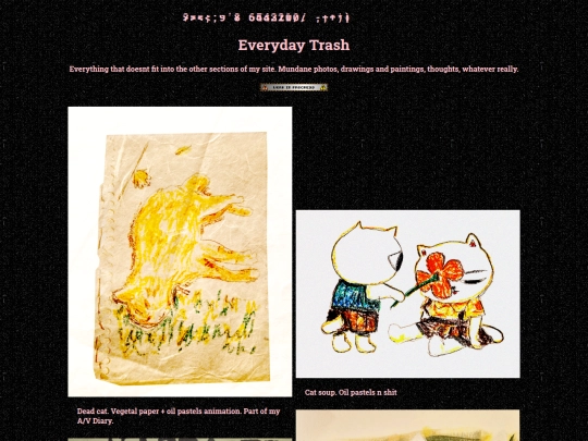 blog screenshot