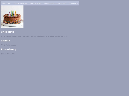 Cake screenshot