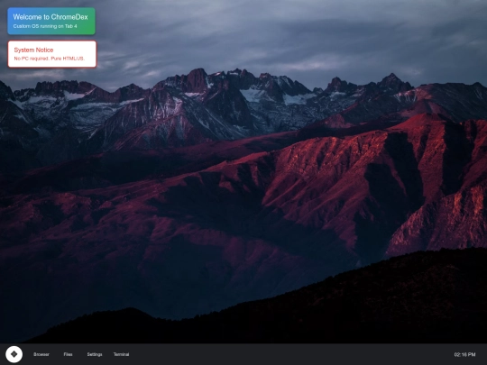 OS screenshot