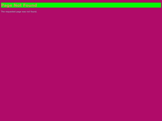 not_found screenshot