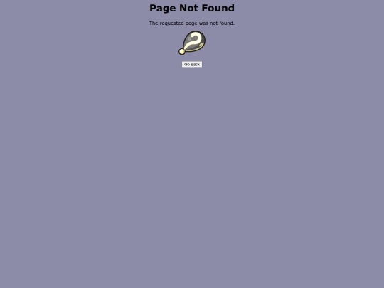not_found screenshot