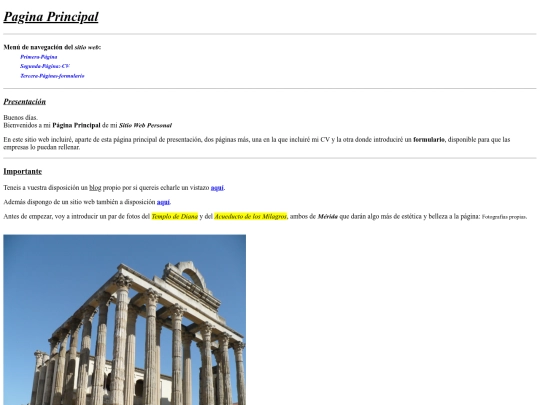 miWebPersonal-ProyectoLM screenshot