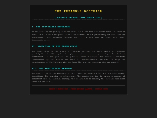 preamble screenshot