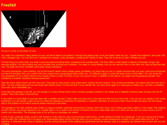 Freefall screenshot