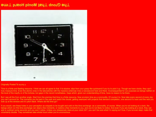 The_Group_That_Would_Hoard_Time screenshot