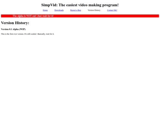 version_history screenshot