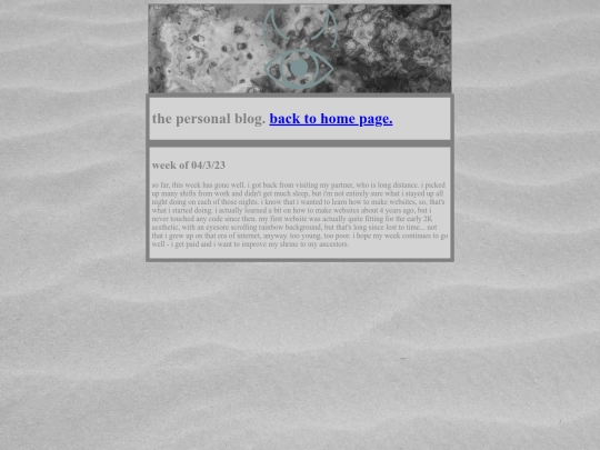 HTML/blog screenshot