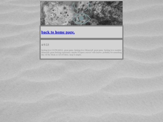 HTML/gaming screenshot