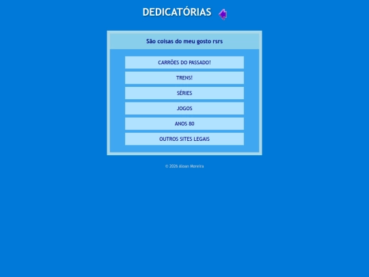 dedicatorias screenshot