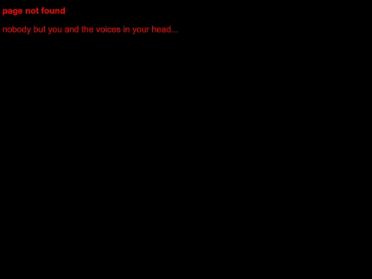 not_found screenshot