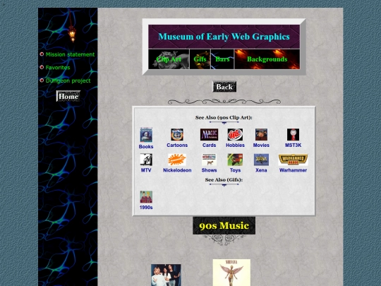museum/clipart/90smusic screenshot