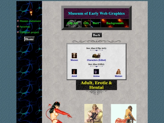 museum/clipart/adult screenshot