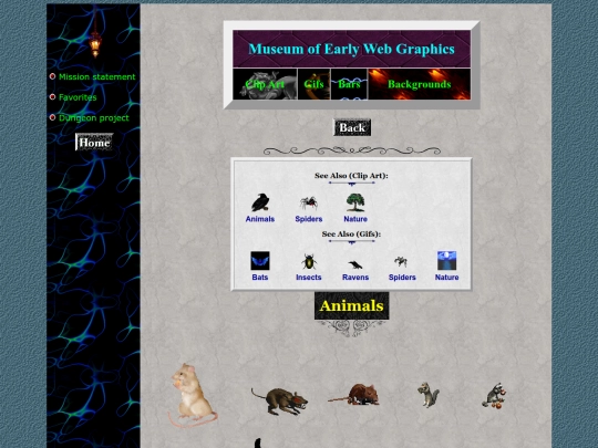 museum/gifs/animals screenshot