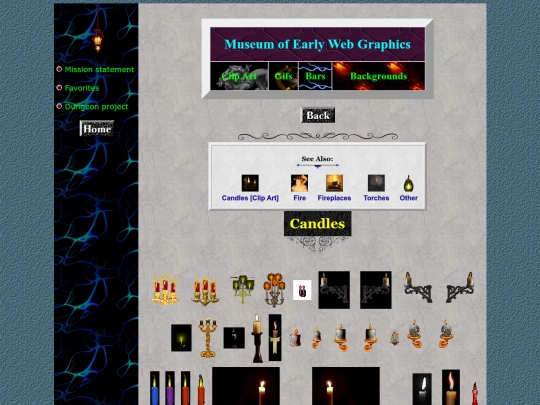 museum/gifs/candles screenshot