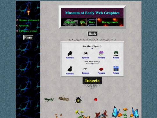 museum/gifs/insects screenshot