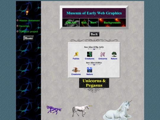 museum/gifs/unicorns screenshot