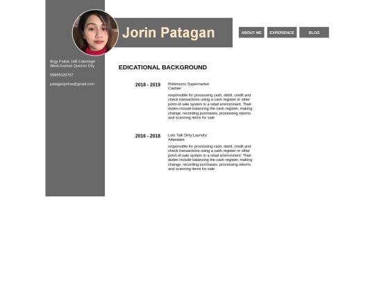 work_experience screenshot