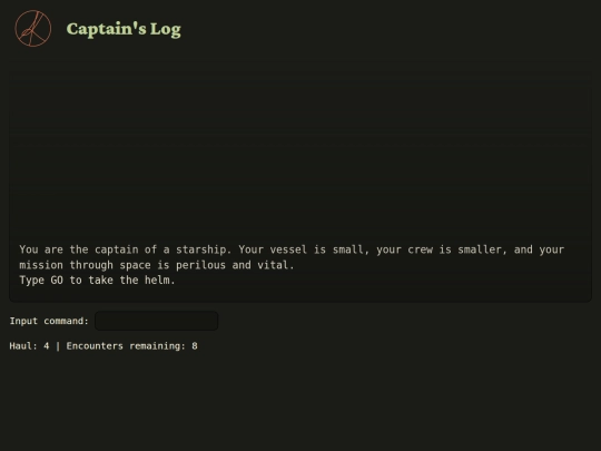 shoebox/captains-log screenshot