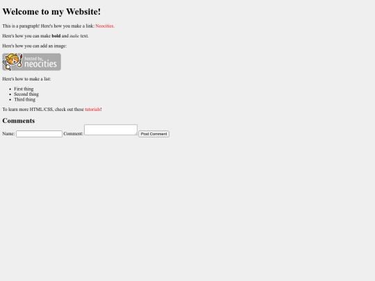 commentingtest/test screenshot