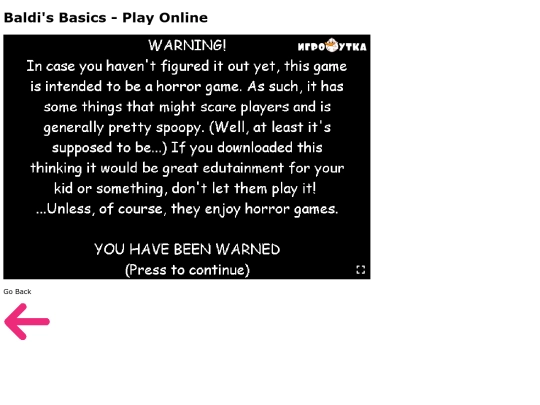 Games/BaldisBasics screenshot