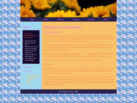 test screenshot