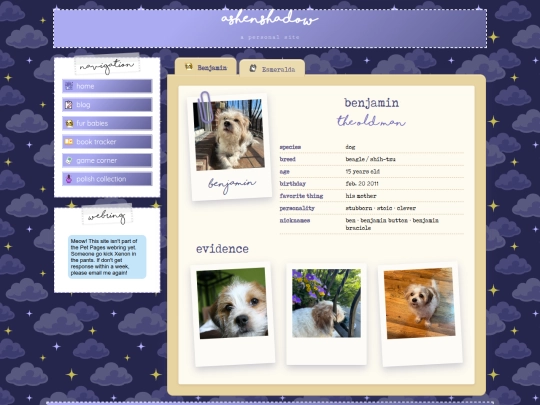 pets screenshot