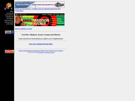 MadisonAvenue/commercial screenshot