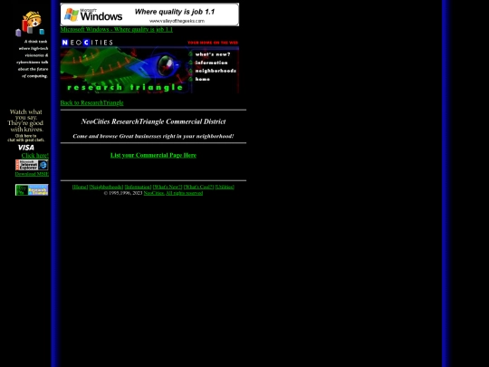 ResearchTriangle/commercial screenshot