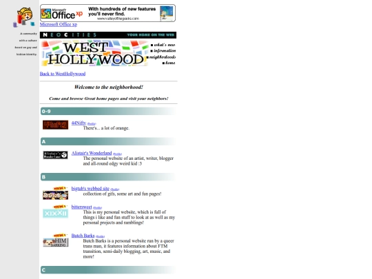 WestHollywood/residence screenshot