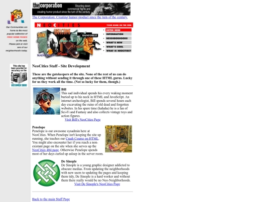 geocities/BHI/staff_site screenshot
