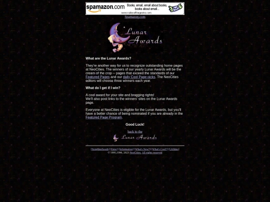 geocities/LunarAwards/lunar_faq screenshot