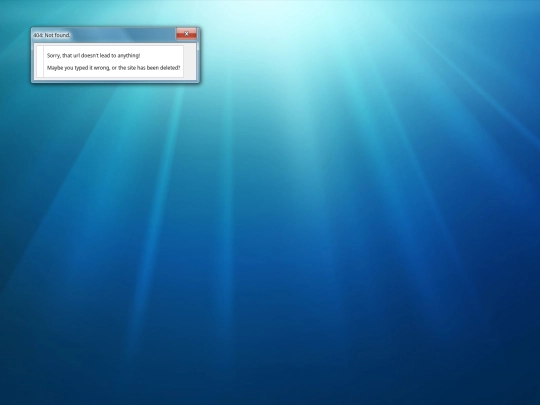 not_found screenshot