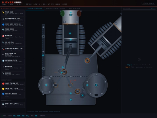 engineoverhaul screenshot