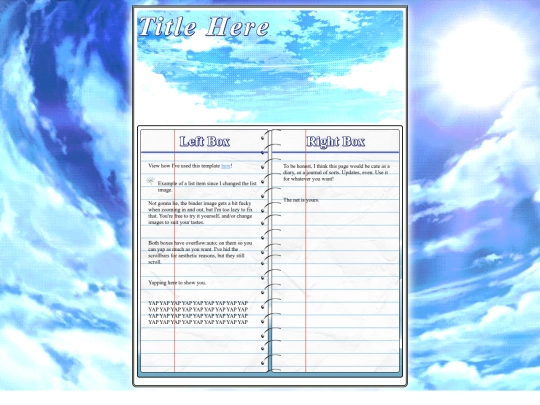 index screenshot